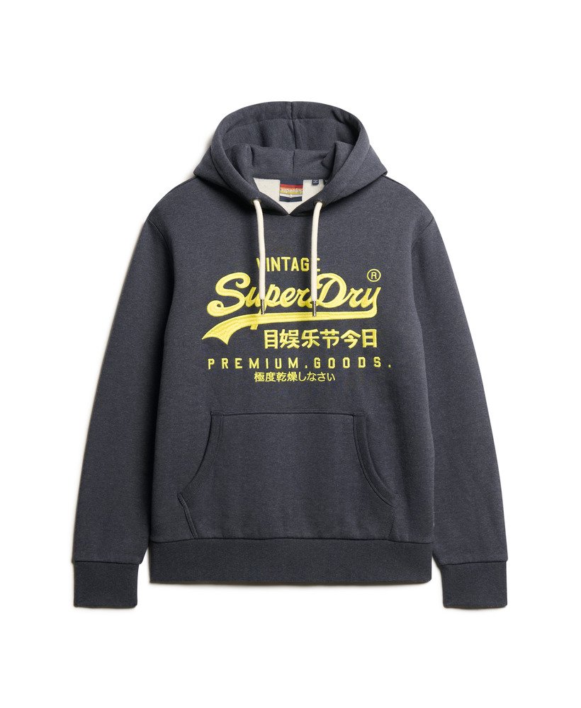 eclipse navy marlのネオングラフィックフーディー