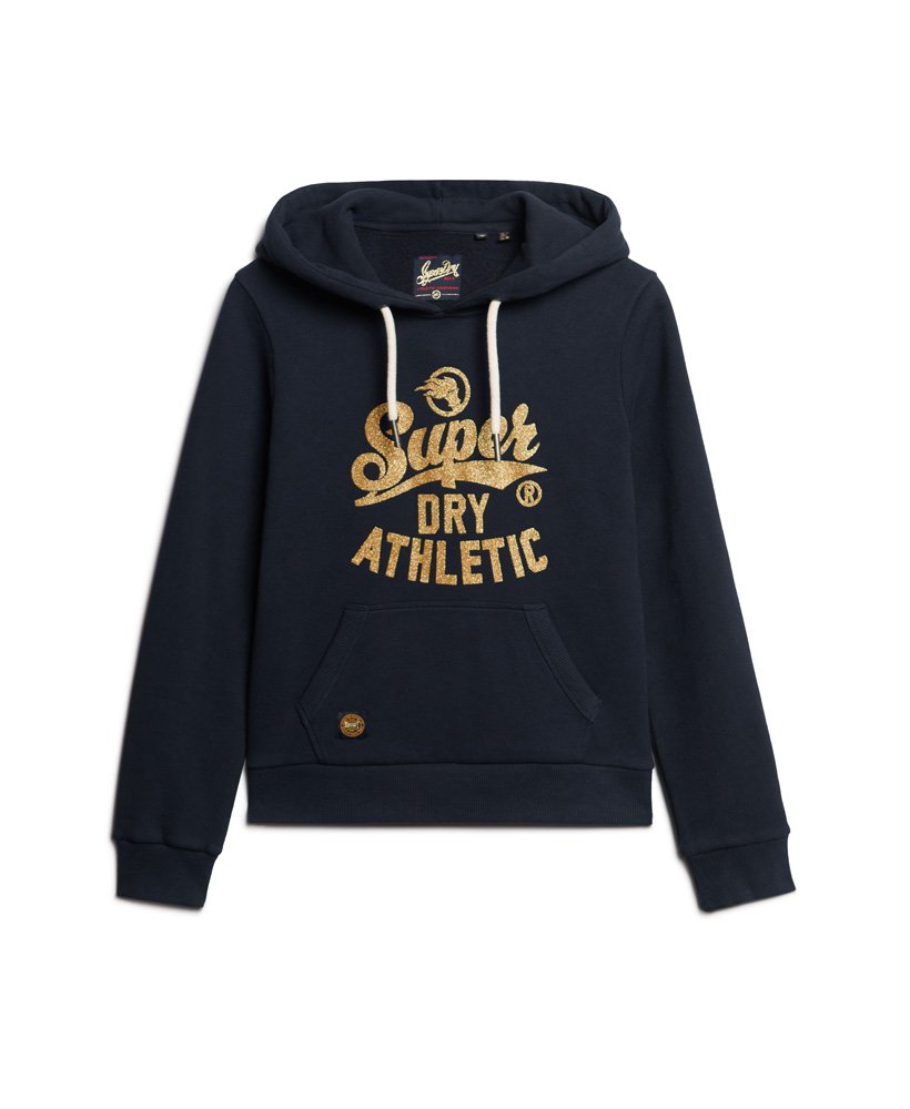 スクリプテッド カレッジ グラフィック フーディー(eclipse navy)