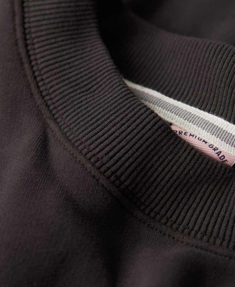 エッセンシャル ロゴ リラックスフィット スウェットシャツ(bison black)