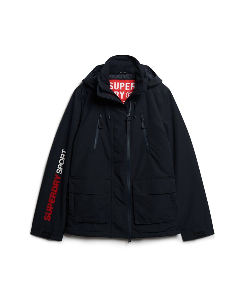 フード付きアルティメットsdウィンドブレーカージャケット(エクリプスネイビー)