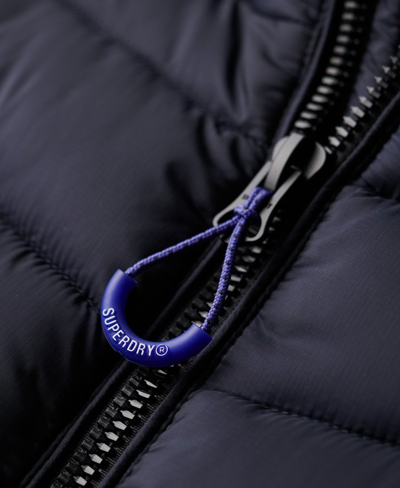 フードなしフジパッド入りジレ(eclipse navy)