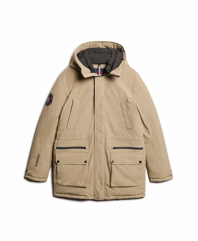 シティパッド入りパーカーコート