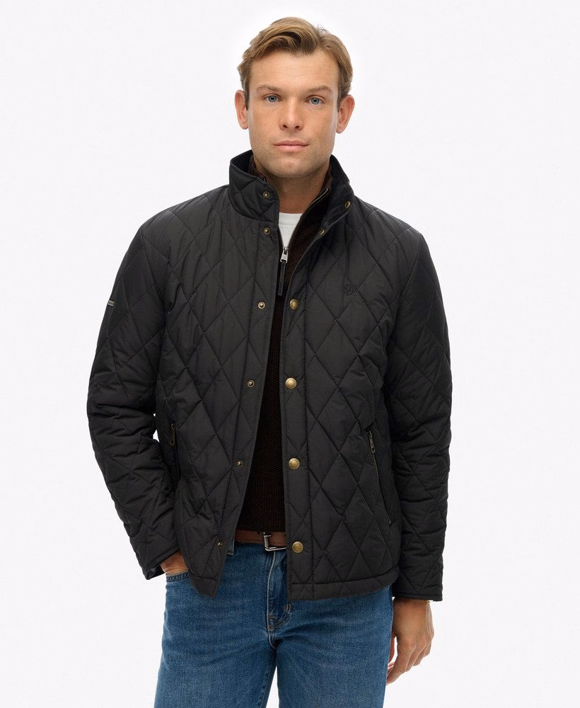 キルティング加工のエステートカントリージャケット