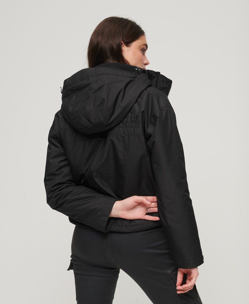 code sd-ウィンドチータージャケット(ブラックグリッド)