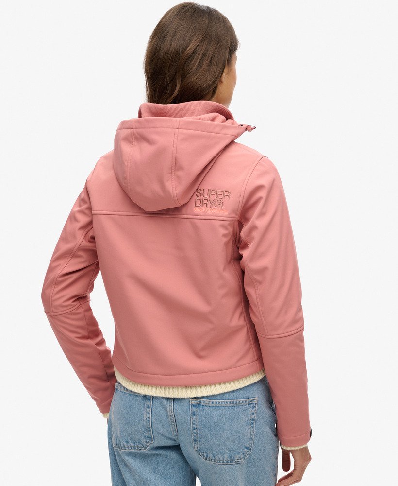 フード付きソフトシェルトレッカージャケット(ウィザードローズ)