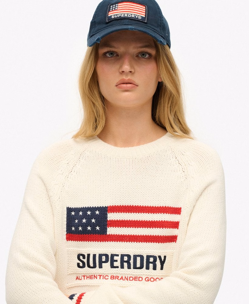アメリカーナ クルーニットジャンパー