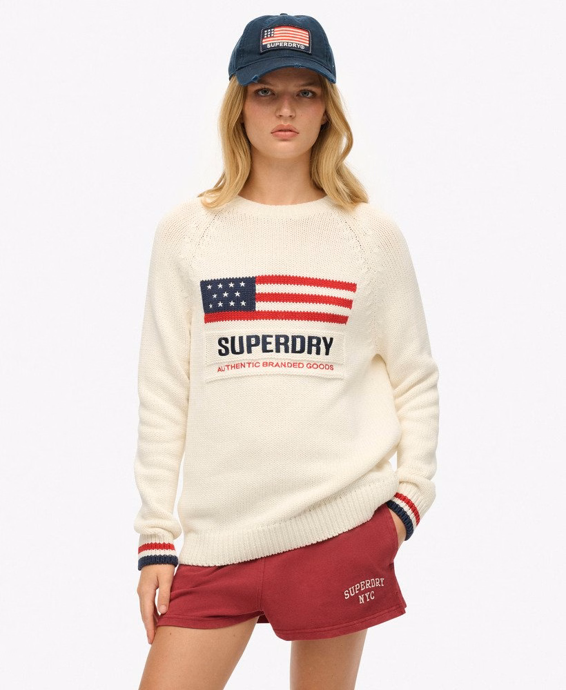 アメリカーナ クルーニットジャンパー