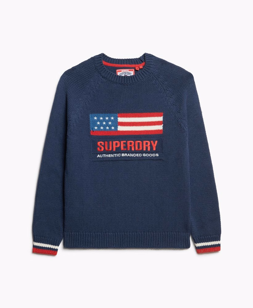 アメリカーナ クルーニットジャンパー