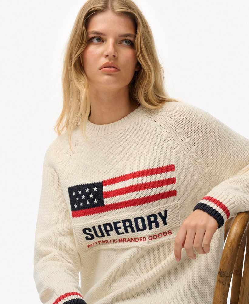 アメリカーナ クルーニットジャンパー