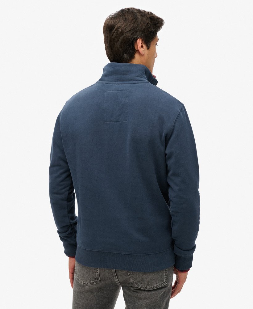 エッセンシャル ロゴ ハーフジップ スウェットシャツ(lauren navy)