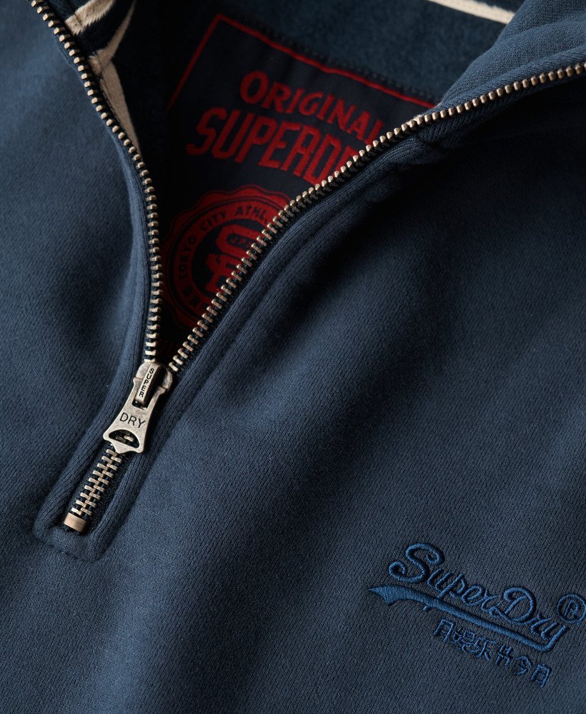 エッセンシャル ロゴ ハーフジップ スウェットシャツ(lauren navy)