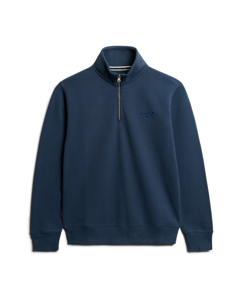 エッセンシャル ロゴ ハーフジップ スウェットシャツ(lauren navy)