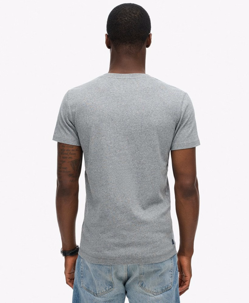 オーガニックコットン製クラシックVネックTシャツ