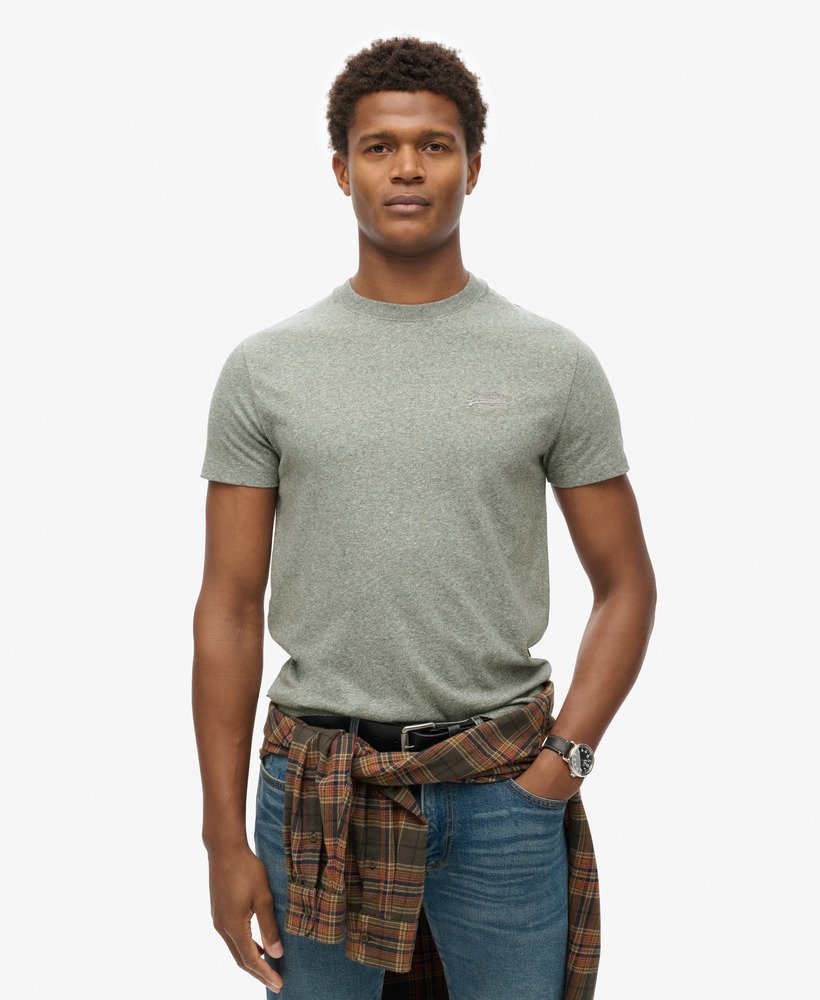 オーガニックコットン エッセンシャル ロゴ tシャツ(noos グレーマール)