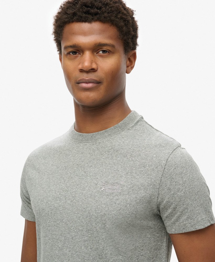 オーガニックコットン エッセンシャル ロゴ tシャツ(noos グレーマール)