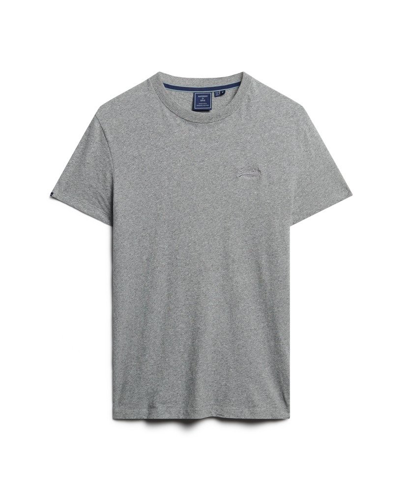オーガニックコットン エッセンシャル ロゴ tシャツ(noos グレーマール)