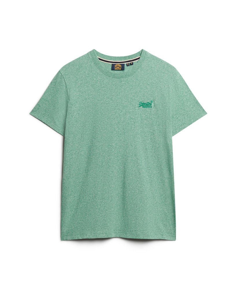オーガニックコットン エッセンシャル ロゴ tシャツ(ブライトグリーングリット)