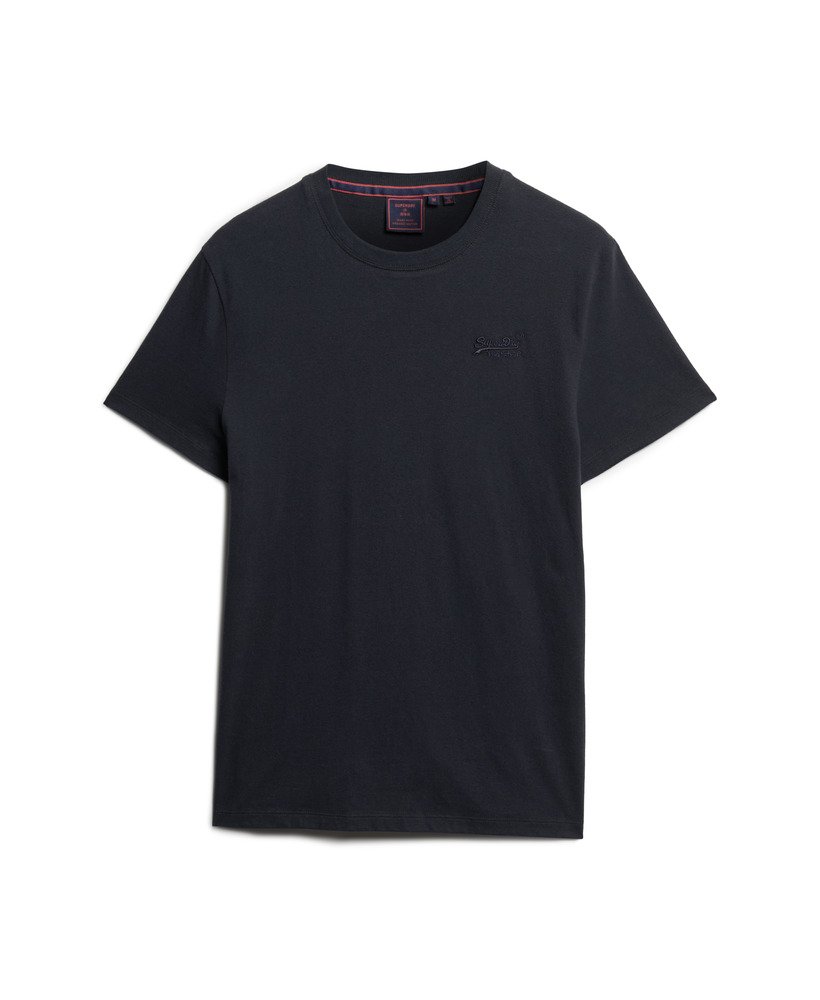 オーガニックコットン エッセンシャル ロゴ tシャツ(エクリプス ネイビー)