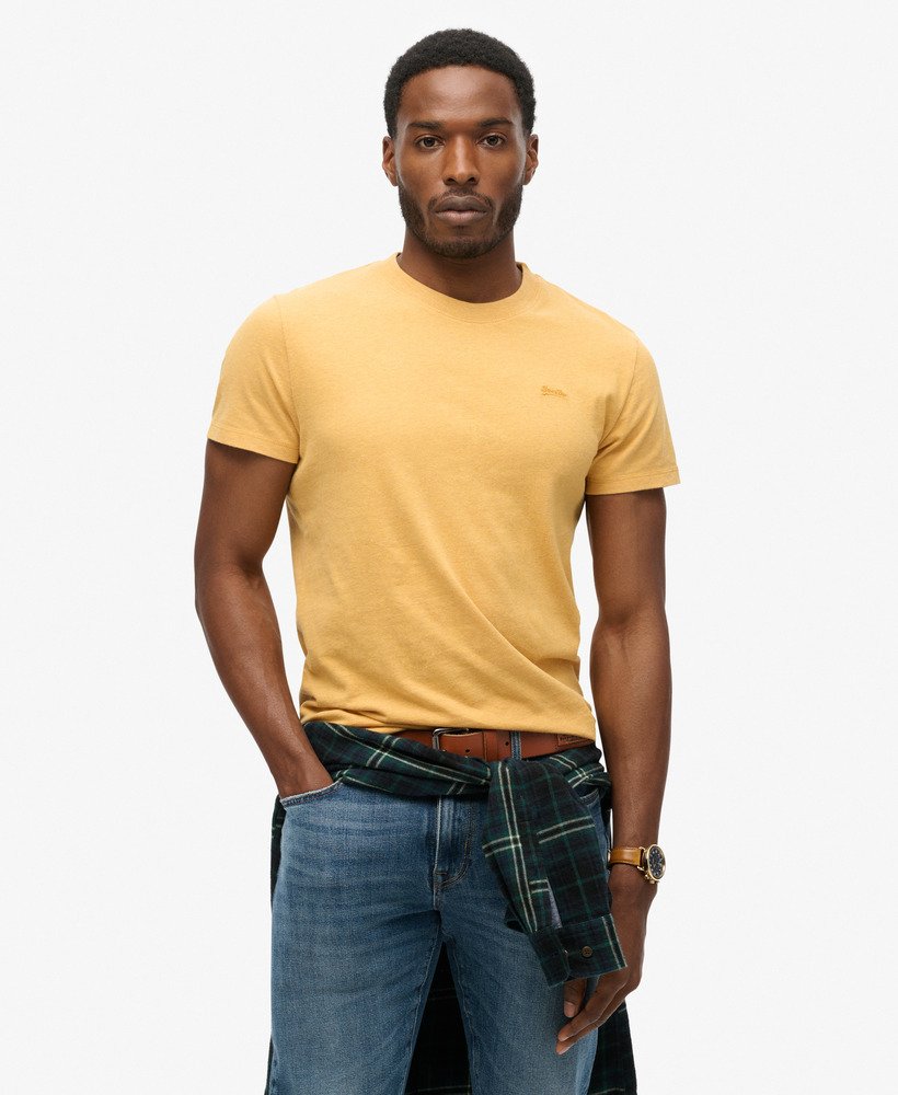 オーガニックコットン エッセンシャル スモール ロゴ tシャツ(オークルマール)