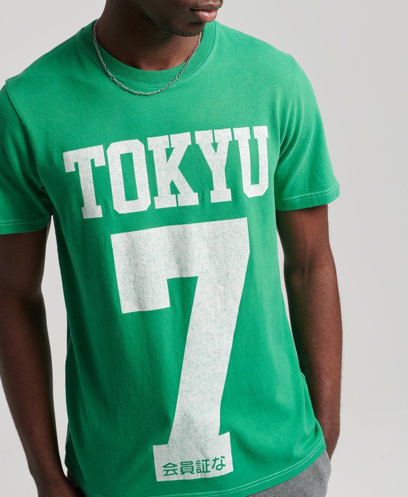 限定版ヴィンテージ03リワーククラシックtシャツ(ケリーグリーン)