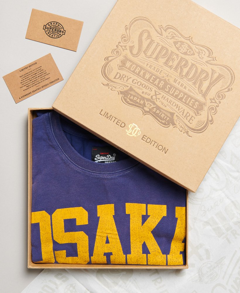 限定版ヴィンテージ03リワーククラシックtシャツ(スーパーマリンネイビー)