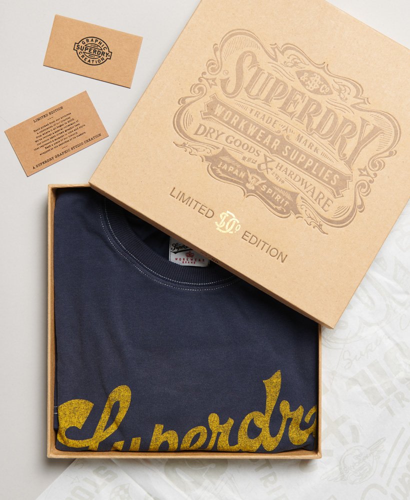 限定版ヴィンテージ04リワーククラシックtシャツ(ダークネイビー)
