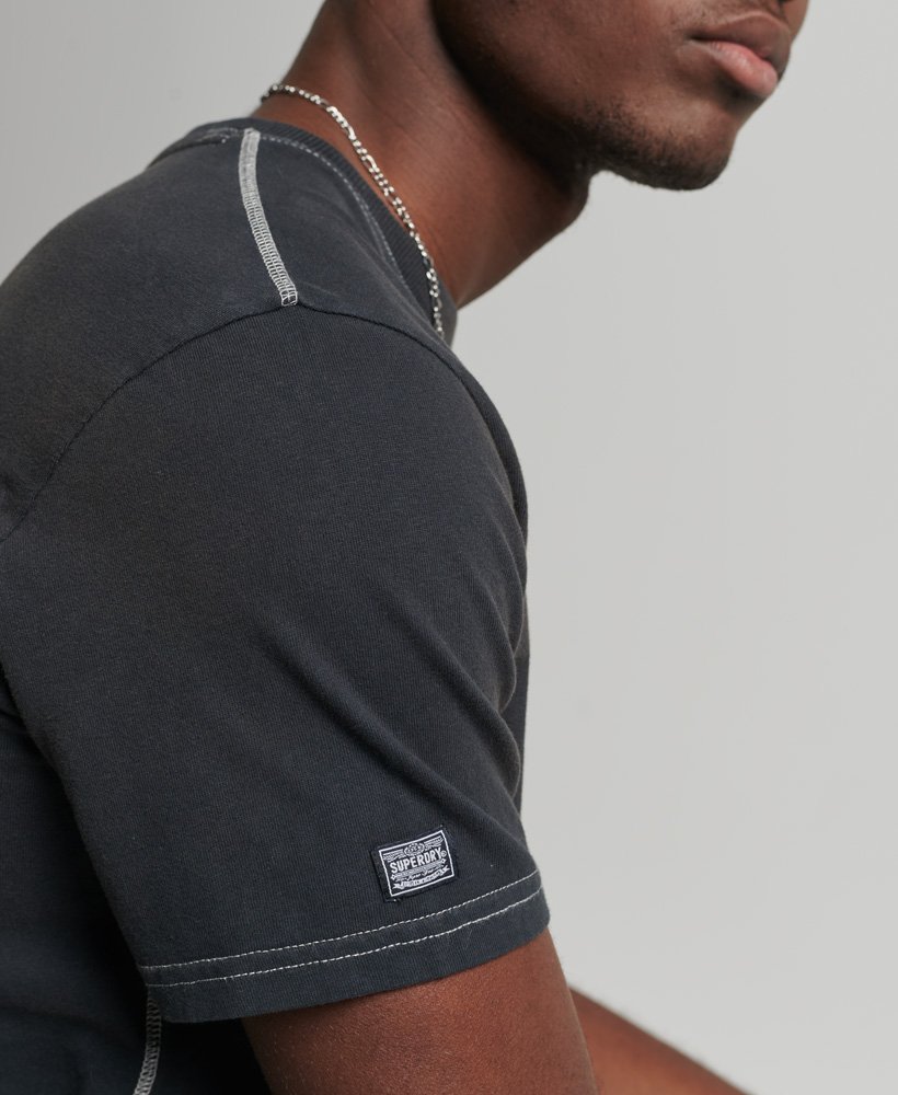 限定版ヴィンテージ08リワーククラシックtシャツ(ヴィンテージブラック)