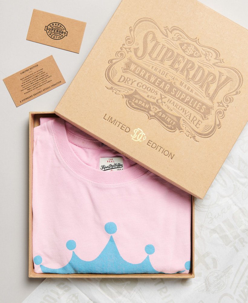 限定版ヴィンテージ04リワーククラシックtシャツ(インペリアルピンク)