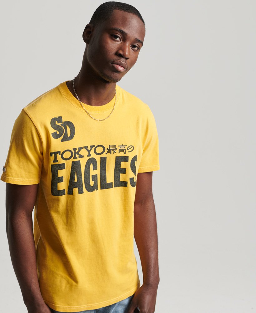限定版ヴィンテージ04リワーククラシックtシャツ(ニューイエロー)