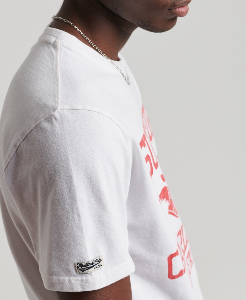 限定版ヴィンテージ05リワーククラシックtシャツ(オフホワイト)