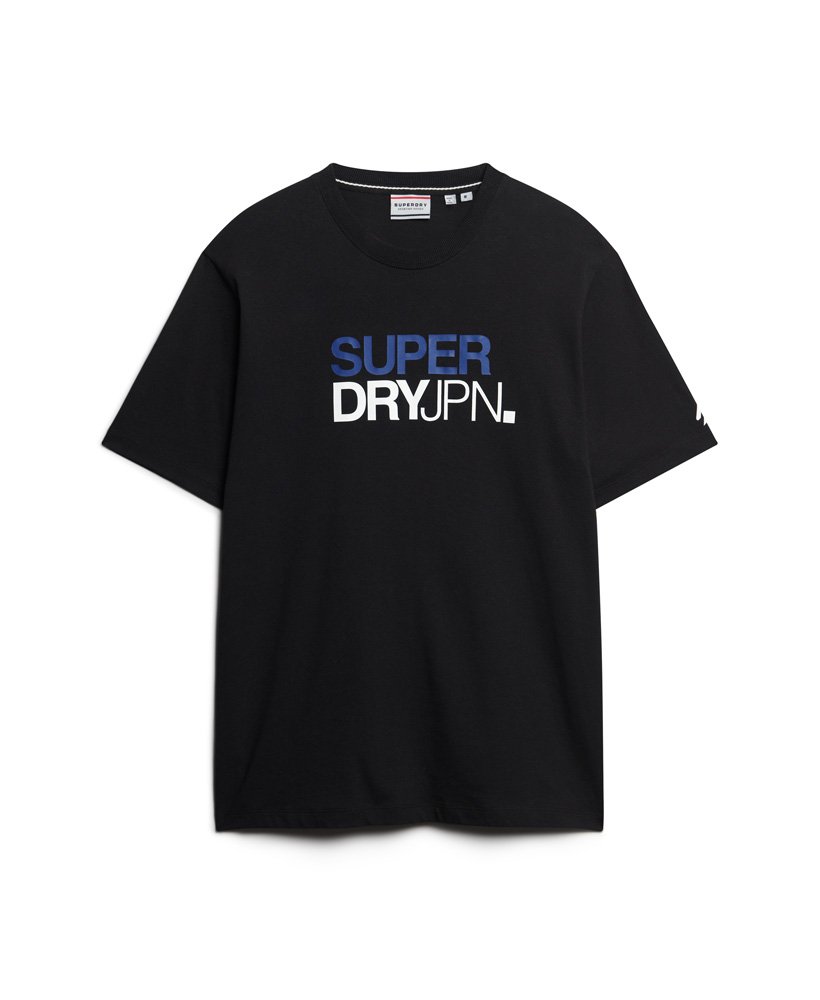 ロゴプリント オーバーサイズ tシャツ(ブラック)