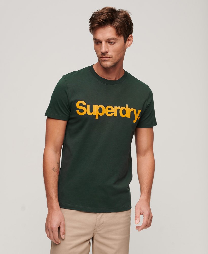 コアロゴ クラシックtシャツ(アカデミー ダークグリーン)