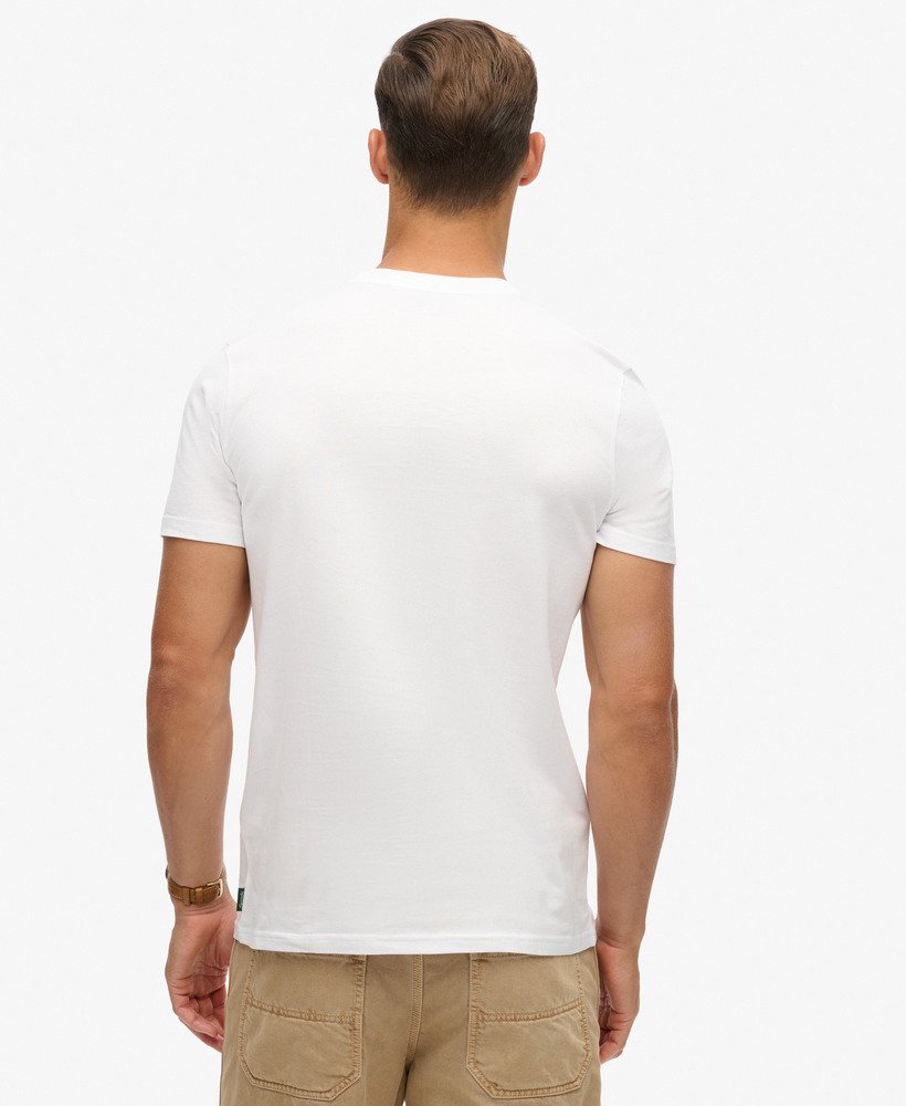 コアロゴストライプtシャツ(オプティック)