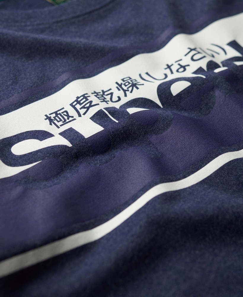 コアロゴストライプTシャツ