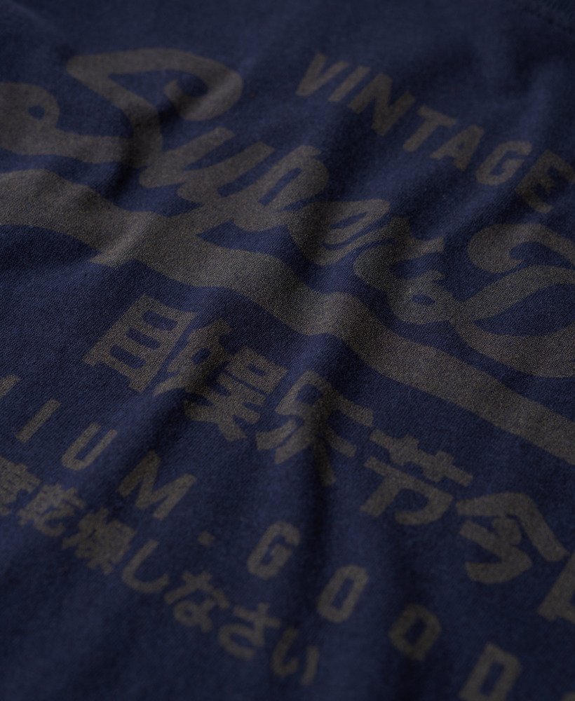クラシック ヘリテージ tシャツ(ネイビーマール)