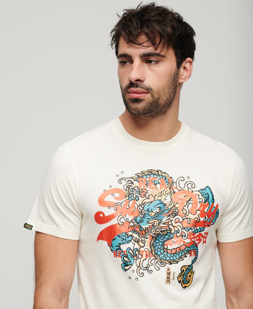 東京グラフィックtシャツ(オフホワイト)