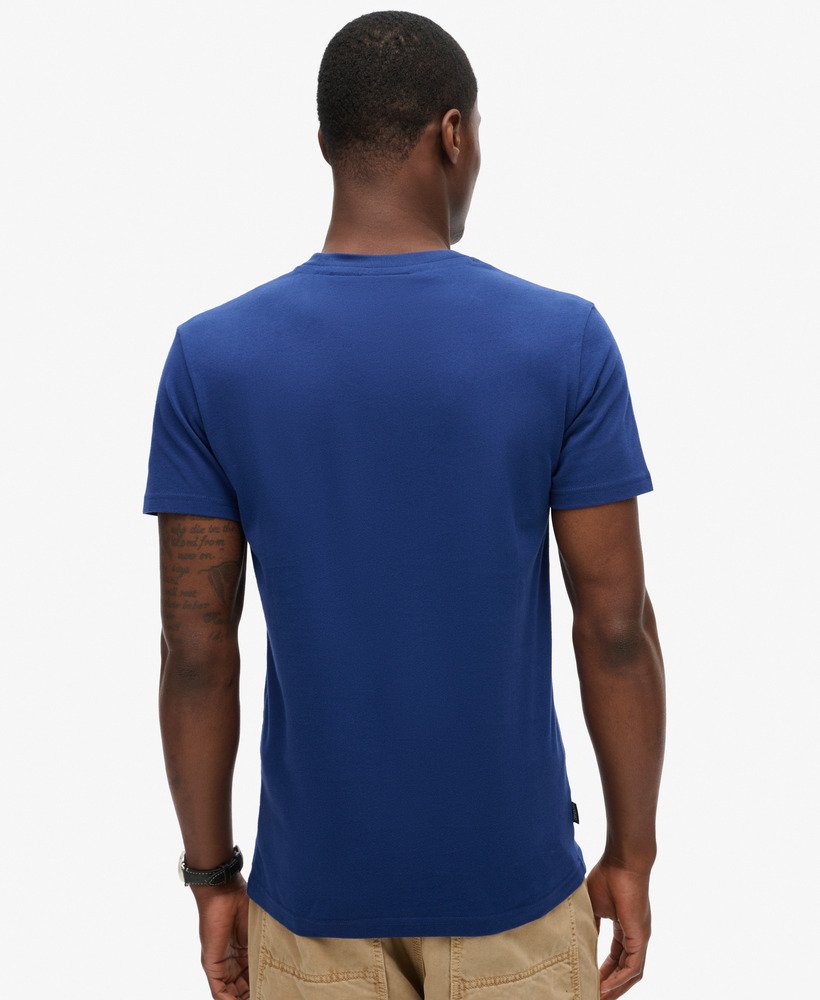 オーガニックコットン エッセンシャル ロゴ tシャツ(スーパーマリンネイビー)