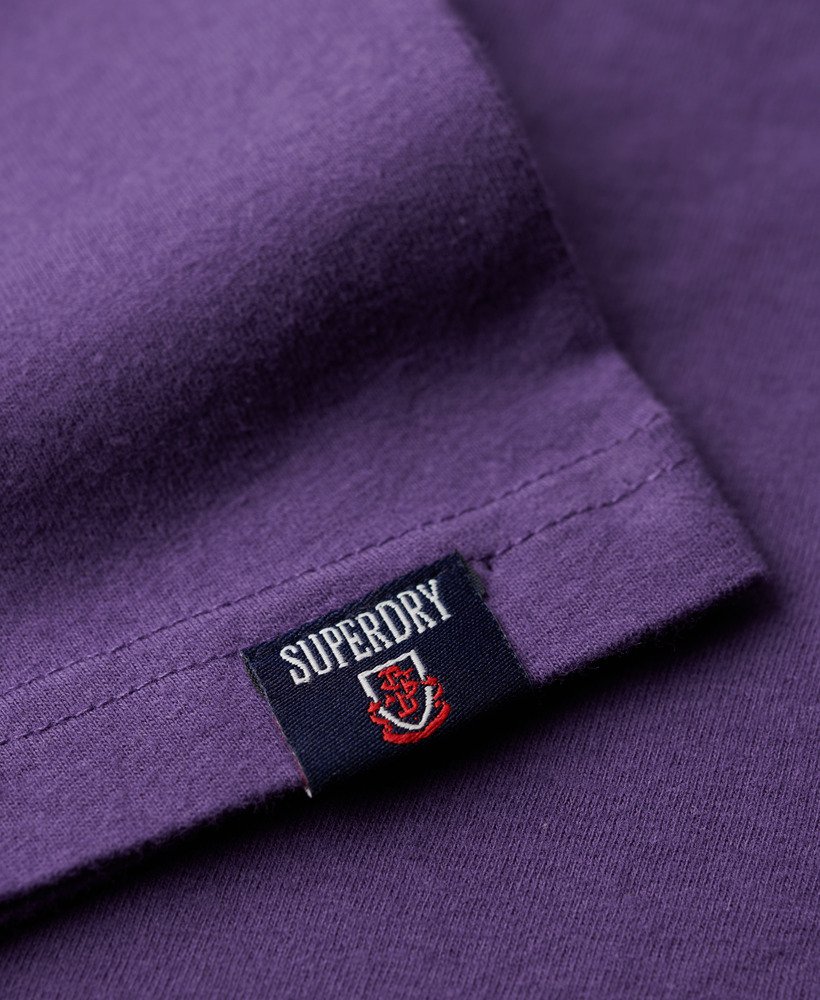 陸上競技グラフィックtシャツ(lex purple)