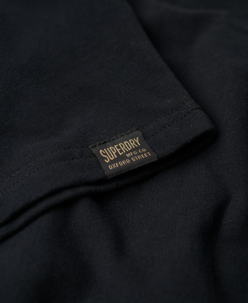 ヴィンテージ ロゴ デュオ tシャツ(ジェットブラック)