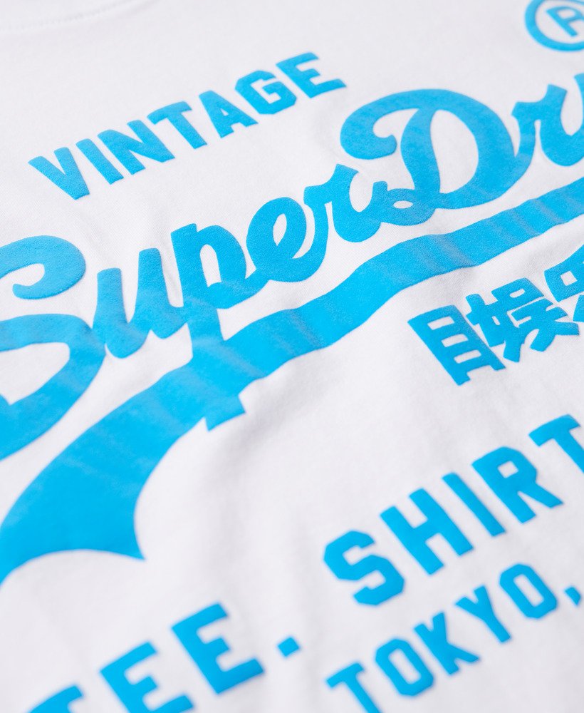 ネオンヴィンテージロゴtシャツ(optic)