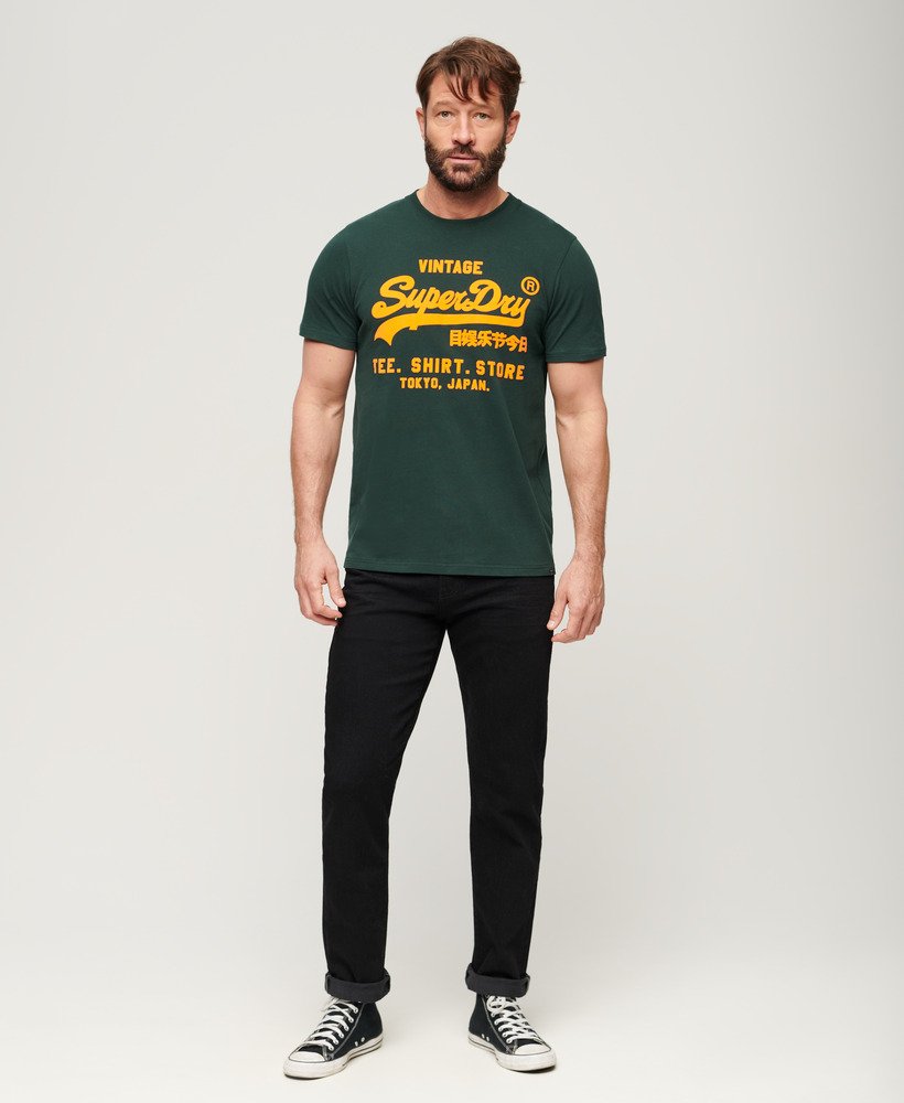 ネオンヴィンテージロゴtシャツ(エナメルグリーン)