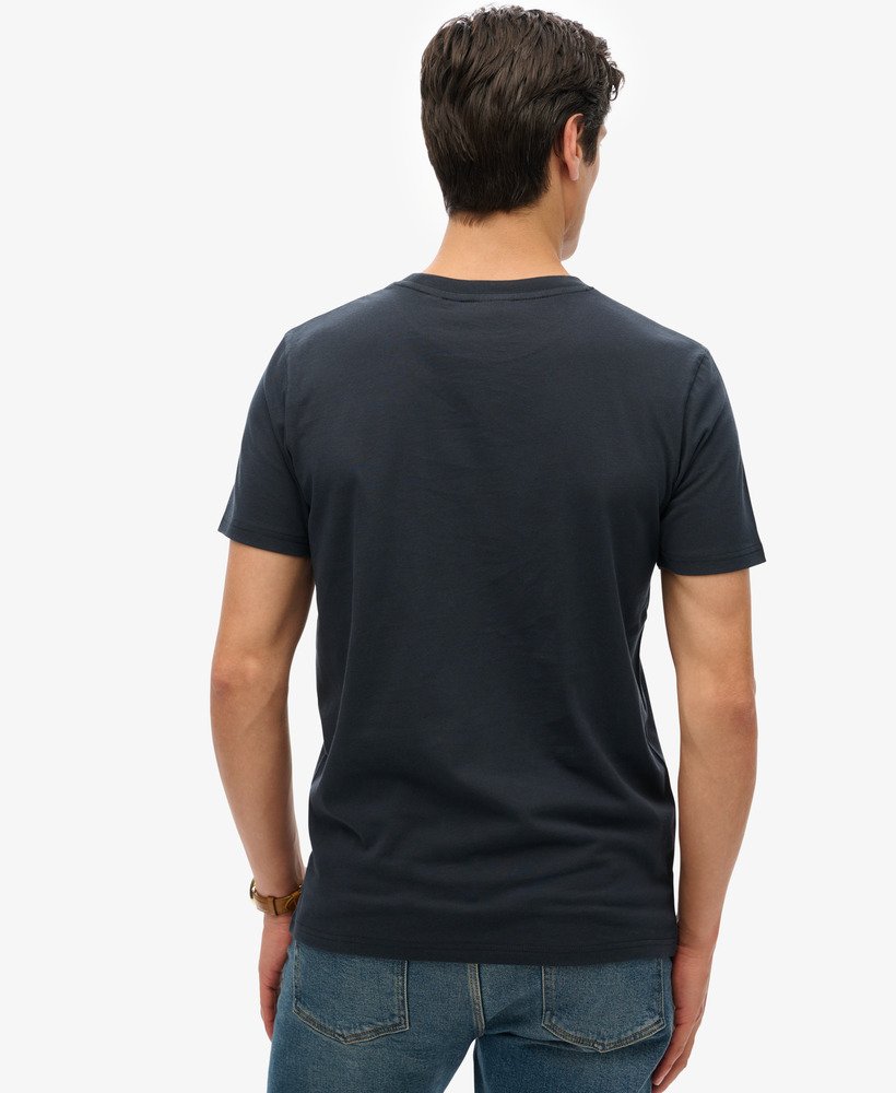 ネオンヴィンテージロゴtシャツ(エクリプスネイビー)