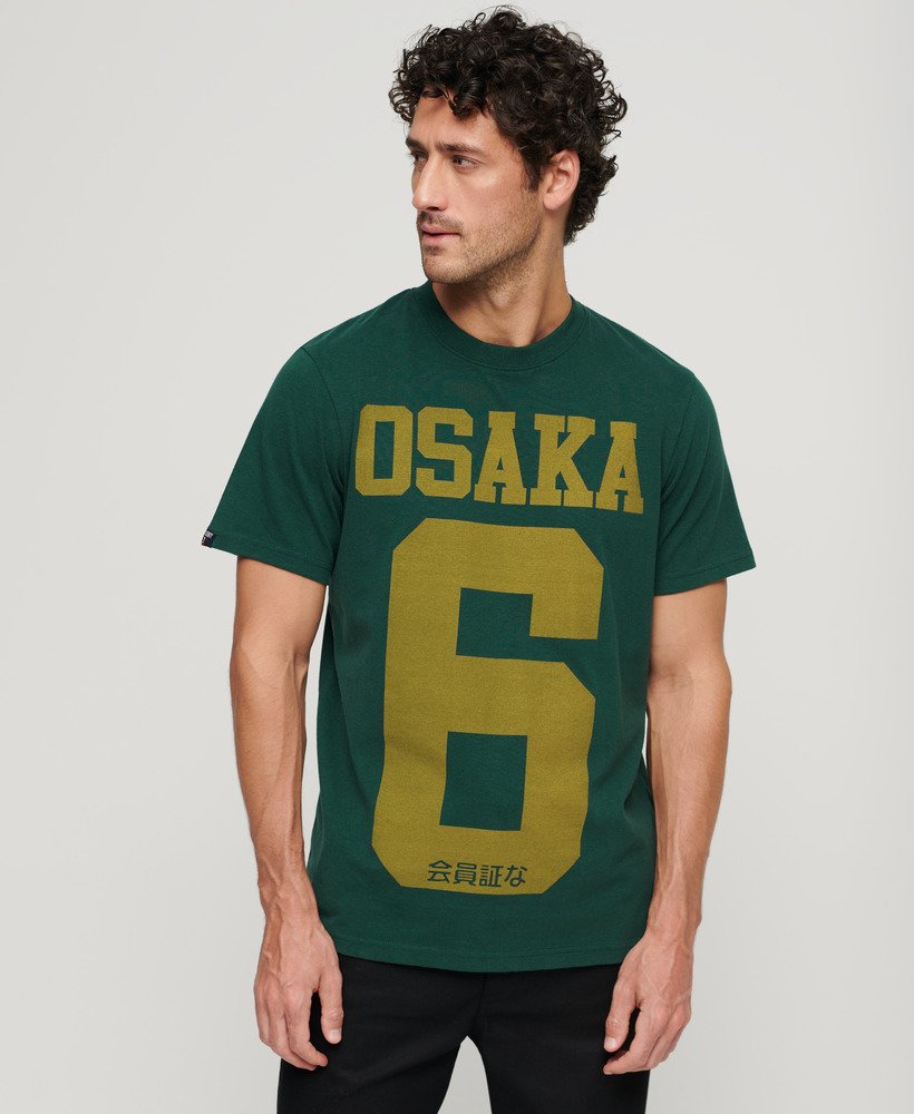 ベングリーンマーブルの大阪6グラフィックtシャツ