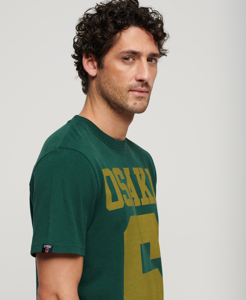 ベングリーンマーブルの大阪6グラフィックtシャツ