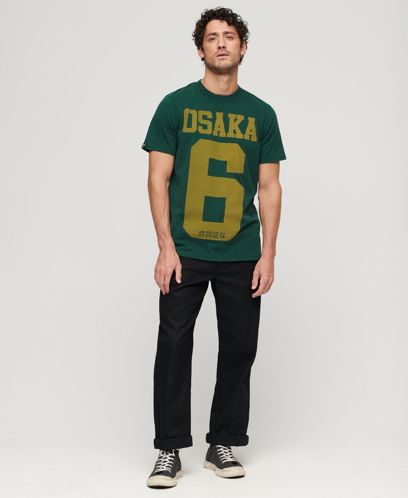 ベングリーンマーブルの大阪6グラフィックtシャツ