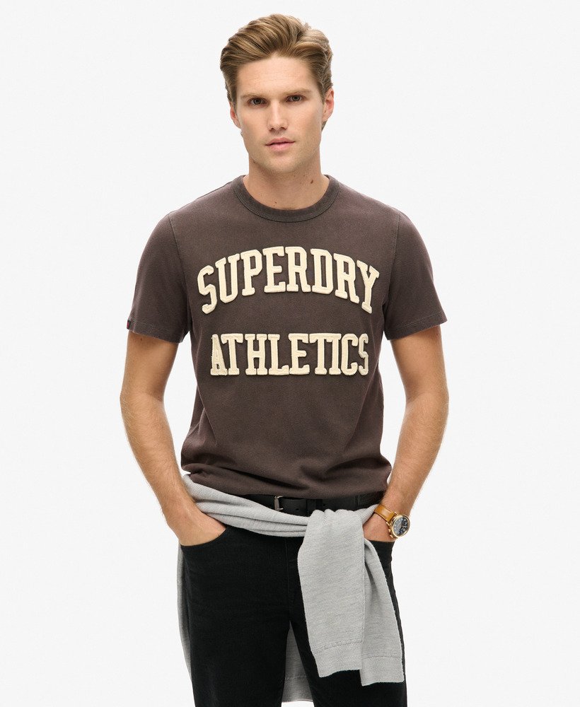 ヴィンテージ アスレチック 半袖tシャツ(ダークグレーグリーン)