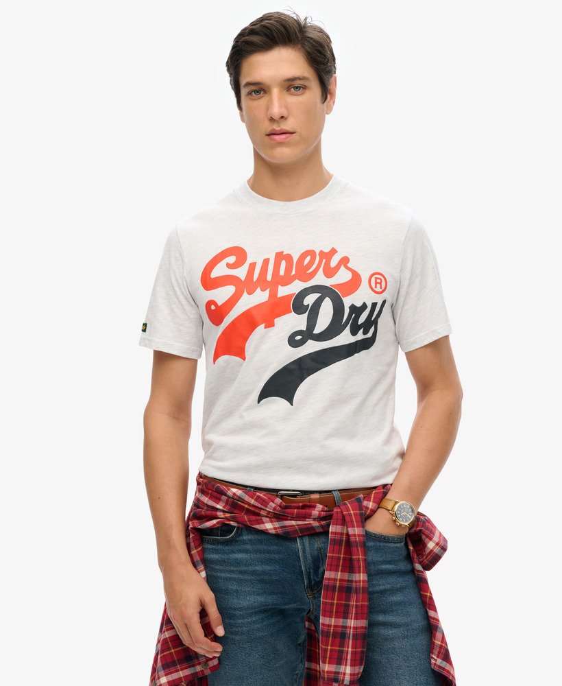 クラシック カレッジ スクリプト tシャツ(アイス マール)