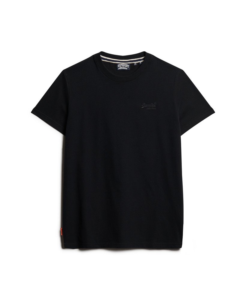 オーガニックコットン エッセンシャル ロゴ tシャツ(ブラックブラック)