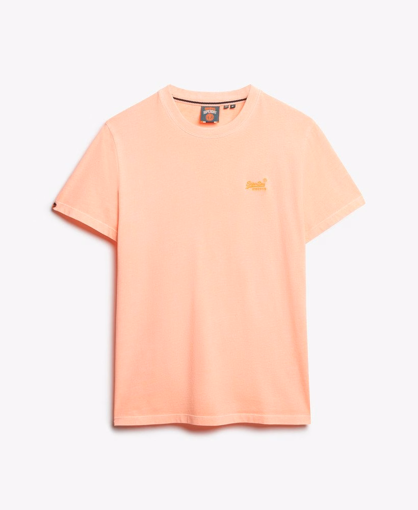 エッセンシャルロゴ刺繍入りネオンTシャツ