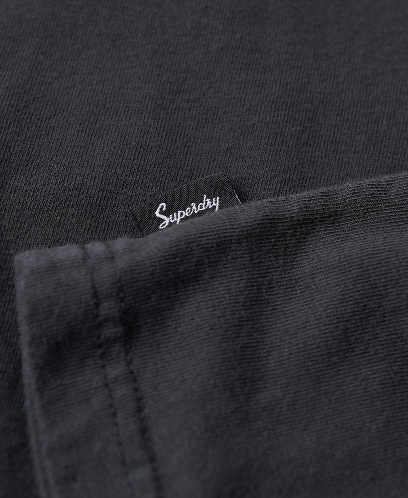 バイカーロックグラフィックルーズtシャツ(ミッドバック、ブラック)